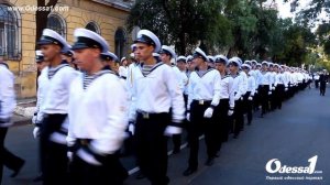 Odessa1.com - Марш курсантов Мореходного училища им. А.И. Маринеско