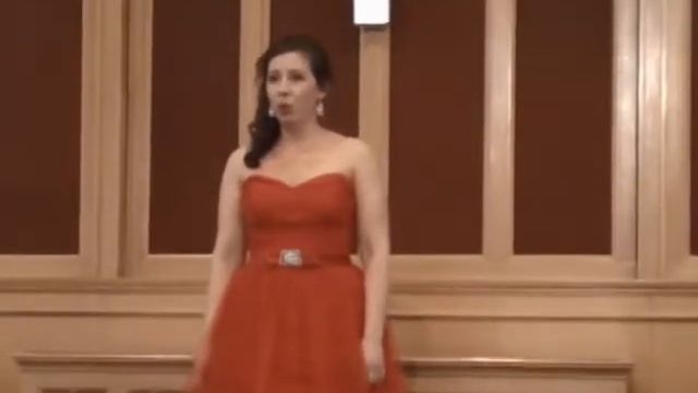 Laura Duffy, soprano singing Freundliche Vision by Richard Strauss смотреть онлайн