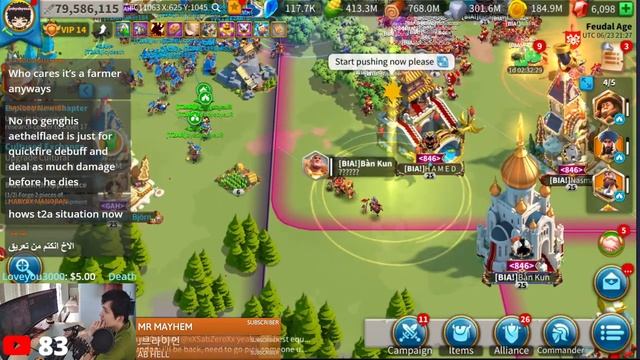 1916 VS 1846 KvK! Using Only F2P Research And First Gen CAVALRY Commanders To Fight! смотреть онлайн