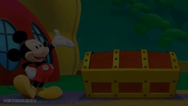 Mickey Mouse Clubhouse - Full Game of Mickey's Treasure Hunt - Walkthrough - Disney Jr. Game смотреть онлайн