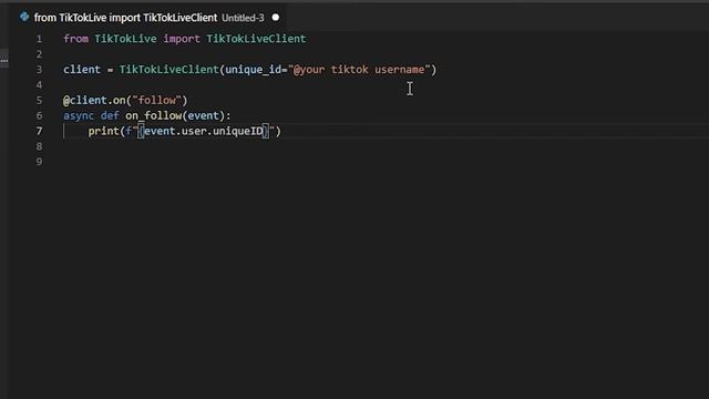 Python Coding｜Play sound when new follower ｜TIKTOK смотреть онлайн