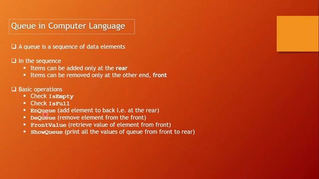 3. Linear Queue Theory Part [Bangla] With PPTX Lecture Notes смотреть онлайн