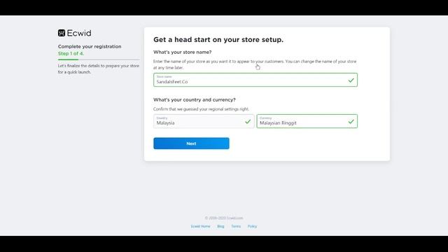 Ecwid Tutorial 1: How To Sign Up A Free Account In Ecwid смотреть онлайн