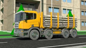 Развивающий мультик. Длиннее - короче. Грузовичок Почтовичок Серия-14