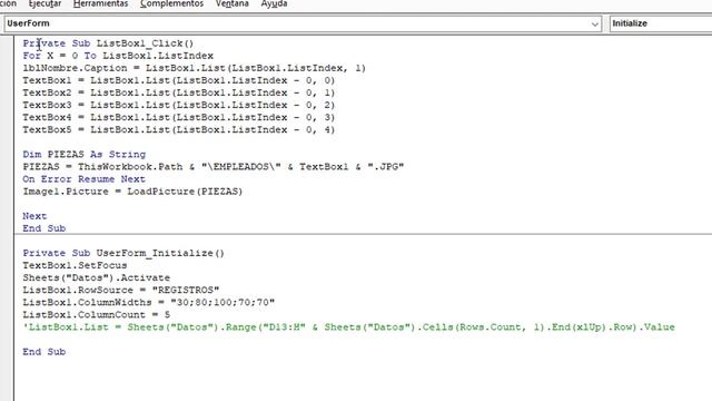 AGREGAR IMAGEN FORMULARIOS EXCEL VBA смотреть онлайн