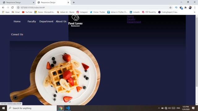 build Responsive Website (Part 01) | HTML5 | CSS3 | SCSS | MEDIA QUERIES | GRID | IDESIGN WEBSITE | смотреть онлайн