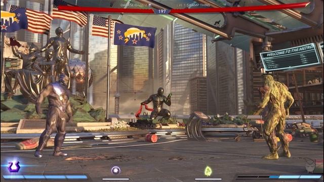 DARKSEID VS SWAMPTHING BATTLE EPIC INJUSTICE 2 смотреть онлайн