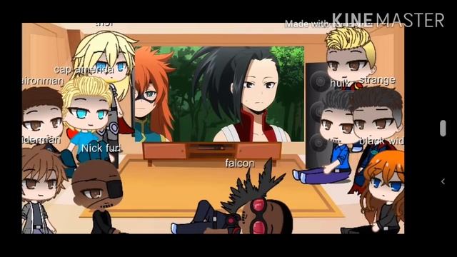 Avengers react to bnha Avengers reaccionan a bnha (inglés y español) смотреть онлайн