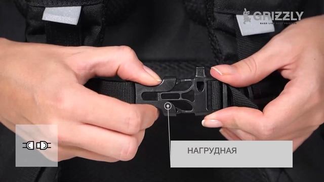 Рюкзак школьный с карманом для ноутбука 13", анатомической спинкой, для девочки RG-366-4 от GRIZZLY смотреть онлайн