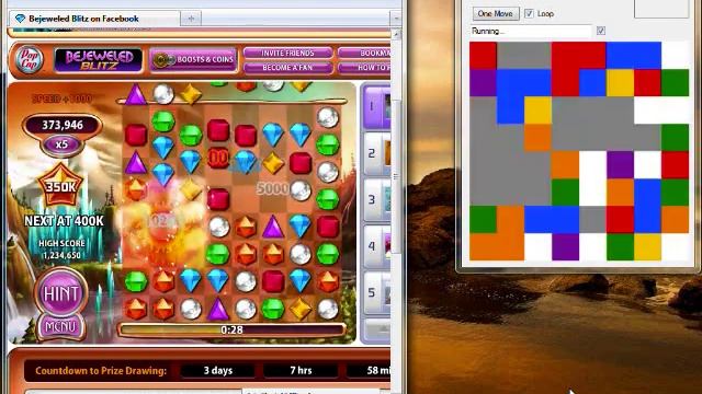 Facebook Bejeweled Blitz Bot [Score 1,154,350] смотреть онлайн