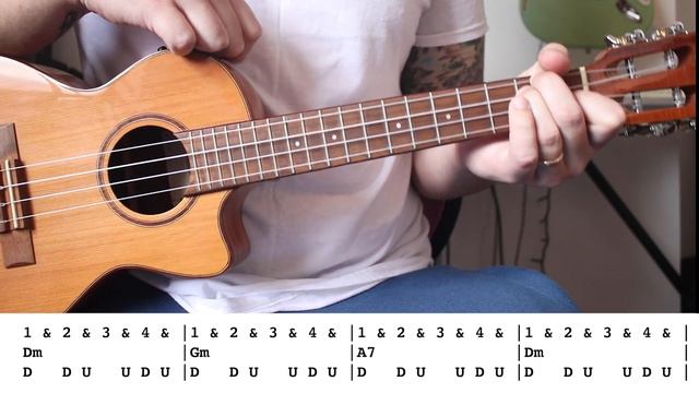 Change Chords Like a Pro!!! Ukulele Rhythm Tutorial смотреть онлайн