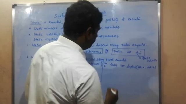#Differenceofinstancevariablesstatic static key word in java programming. смотреть онлайн