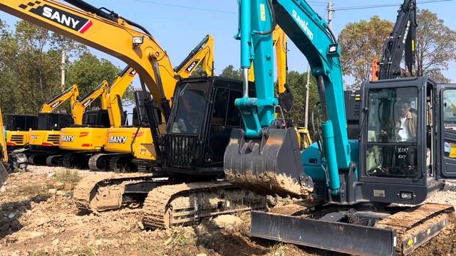 Used Excavator Sunward SWE 60E For Sale In China. Good Performance And Wholesale Price.