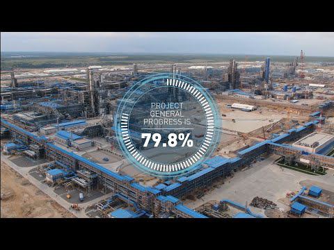 Overall progress on the Amur Gas Processing Plant construction in August 2021 amounted to 79.8% смотреть онлайн
