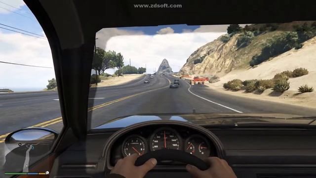 Driving Fast no Cash First Person in GTA V with Limosin Car смотреть онлайн
