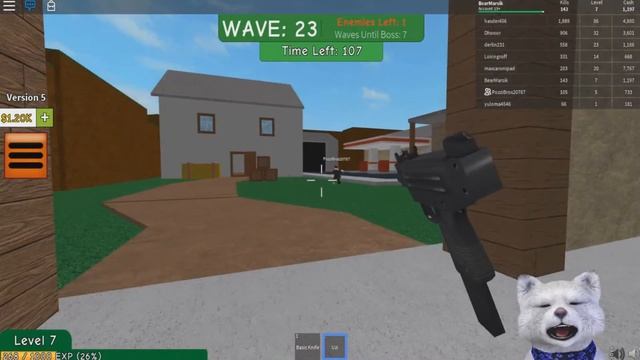 ?АТАКА ОГРОМНЫХ ЗОМБИ В РОБЛОКС приключения МАРСИКА Roblox Побег от Зомби вместе с подписчиками! смотреть онлайн