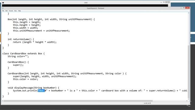 Learn Java Programming - Inheritance: Super Keyword Tutorial смотреть онлайн