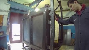 Печь с выкатным подом, часть 2