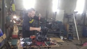 ЗАПУСК китайского  МОТОРА 167FMM( капитальный ремонт)