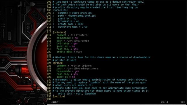 ? Linux File Server - Configurando o SAMBA - smb.conf - Aula 9 смотреть онлайн