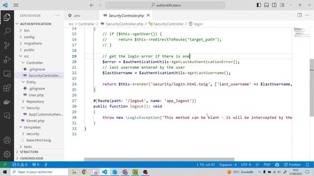 Symfony authentication registration смотреть онлайн