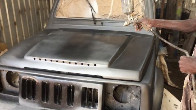 Suzuki Samurai Full Body Paint Restoration