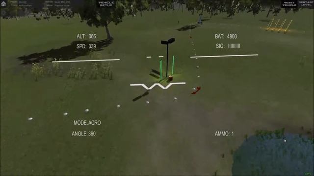 RC Simulation 2.0 New Acro Flight Mode with quadcopter смотреть онлайн
