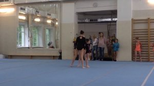 Спортивная акробатика, женская тройка, третий взрослый разряд