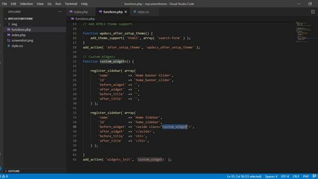 014 Creating Home Sidebar | Wordpress Theme Development Course With Bootstrap 5 And PHP смотреть онлайн