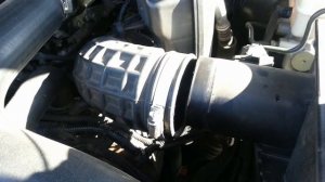 Промывка впускного тракта Pathfinder 2008 (дизель)