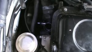 VW Passat B5.Замена тройника системы охлаждения.Двигатель AZM.