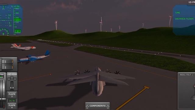 Выполняю ТРЮКИ в Turboprop Flight Simulator! смотреть онлайн