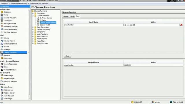 99. Informatica MDM 10 Tutorial How to clean special characters from Phone Number and TaxId смотреть онлайн
