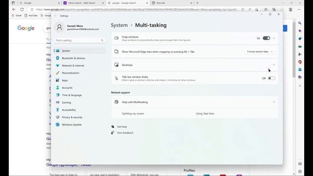 Microsoft Edge Browser Alt+Tab Switching fix on Windows 11 смотреть онлайн