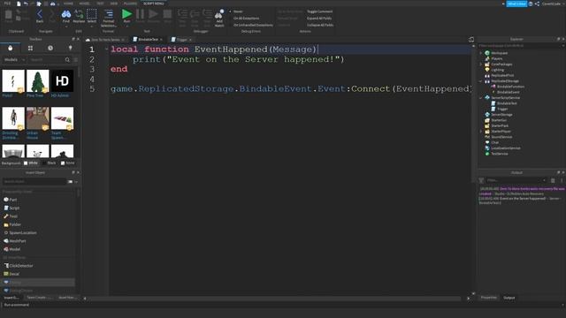 ROBLOX How To Script: Bindable Events & Functions (Zero to Hero #20) смотреть онлайн