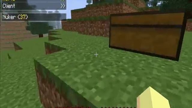 Как использовать Nuker в Minecraft (MCCheatHelp) смотреть онлайн