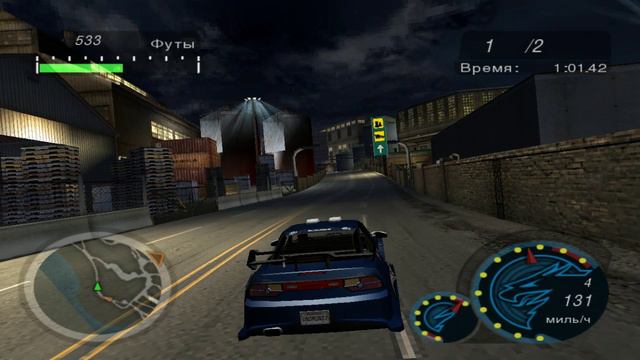 Need For Speed Underground 2 Тест-драйв Nissan 240SX 720P HD смотреть онлайн