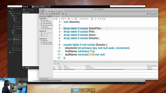 Lecture 3.3 - SQL (2020/02/27) смотреть онлайн