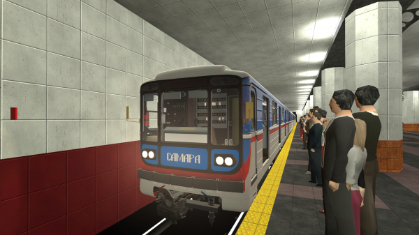 САМАРСКОЕ метро! | 81-717(САМАРА) | Советская-Алабинская | metro | metrostroi | garrys mod | метро