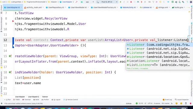 Android kotlin Click Listener on Adapter - hindi смотреть онлайн