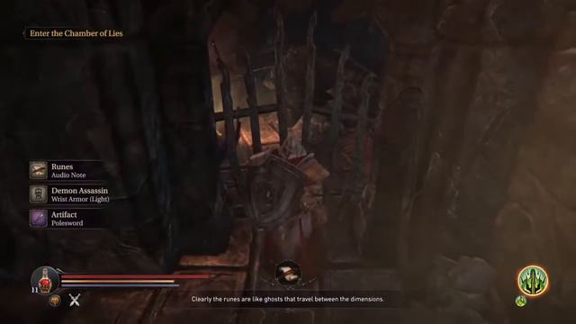 Lords of the fallen Chamber of lies The Guardian boss full walkthrough part 9 смотреть онлайн