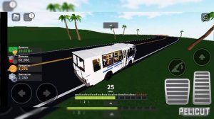 Поездка на автобусе ПАЗ 32053 по карте в Car Crushers 2 Roblox в честь того, что каналу 4 месяца!!!