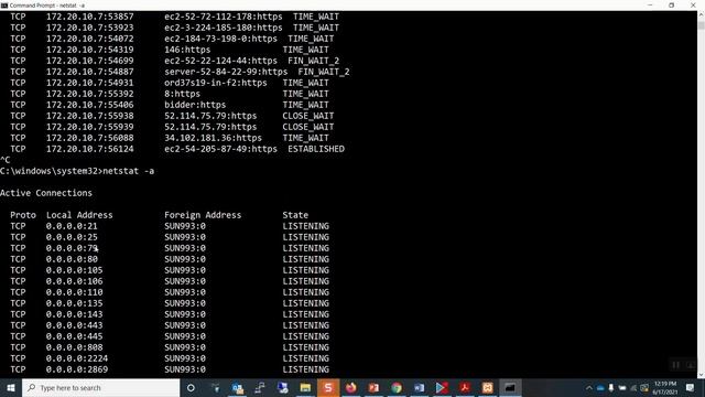 How to display TCP/UDP connections? смотреть онлайн