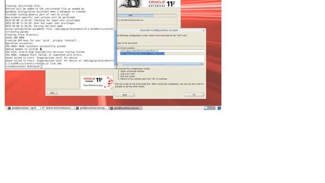 Cannot install Oracle Grid on Oracle Linux 6.4 смотреть онлайн