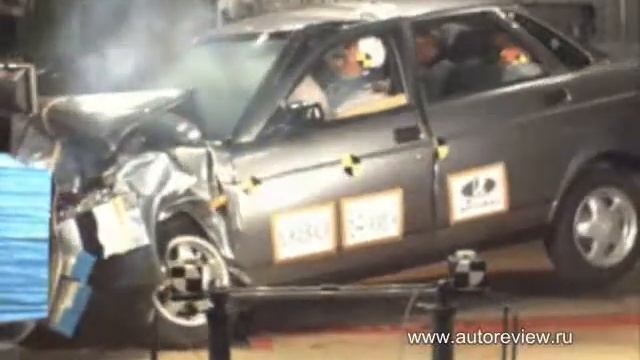 Crash Test LADA Priora смотреть онлайн