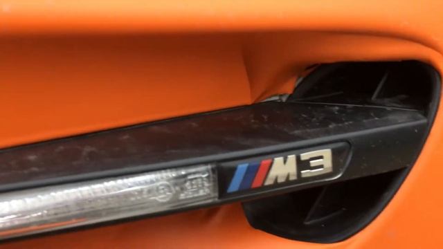 Минусы поклейки плёнкой. BMW M3 E93 смотреть онлайн