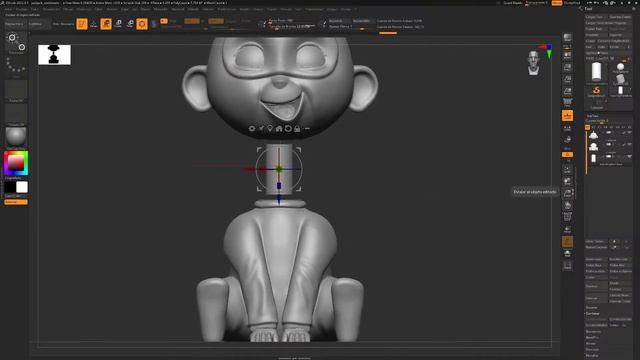 ZBrushs: pegs para impresion 3D смотреть онлайн