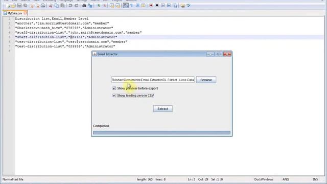 Email Extractor Made With JAVA смотреть онлайн