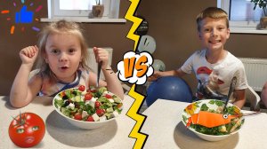 АЛИСА ДЖЕМ ДЕЛАЕТ САЛАТ