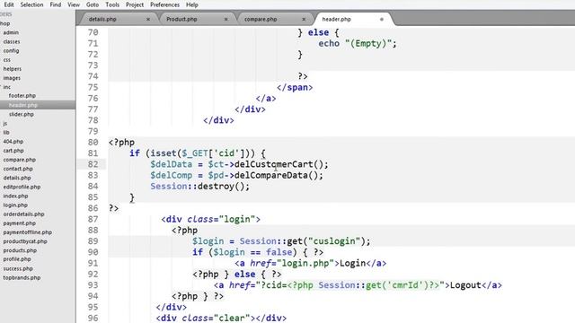 E-Commerce Website PHP OOP Bangla (Compared Visibility):Part-54 смотреть онлайн